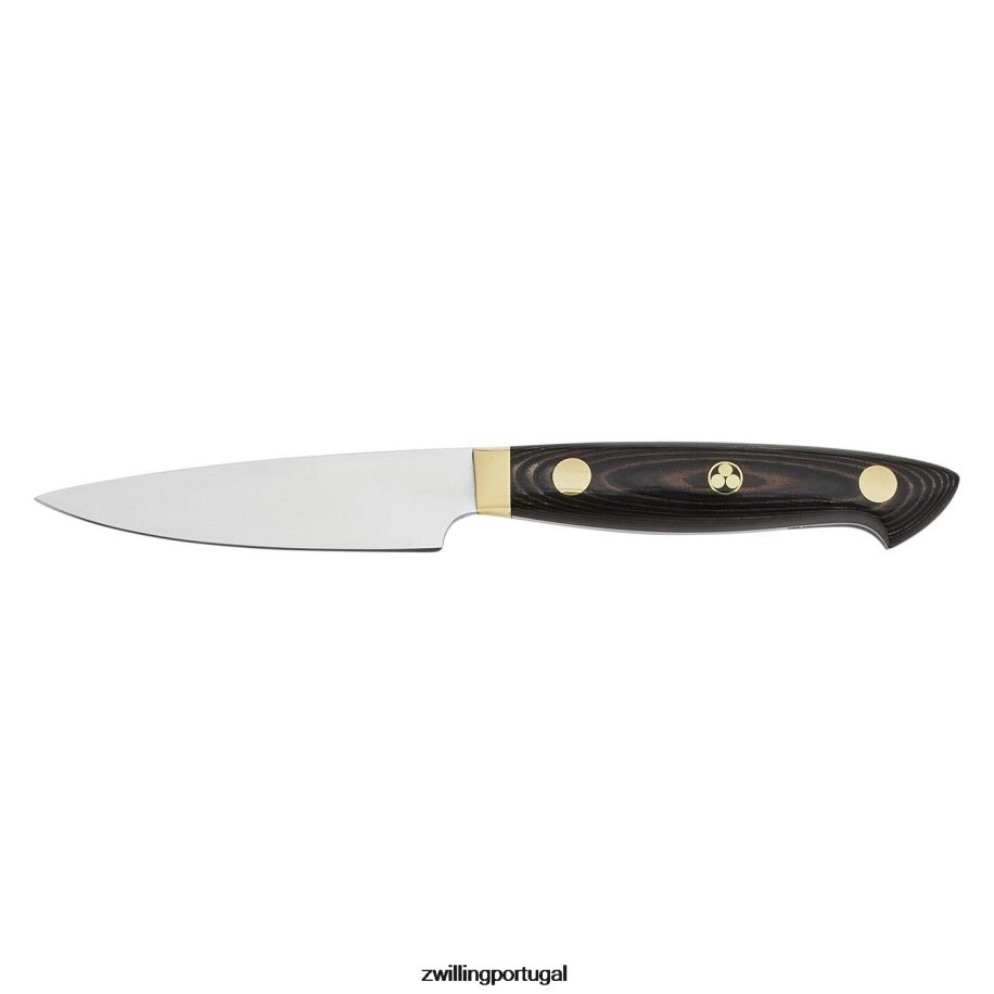 Zwilling talheres 442PVP156 bob kramer carbono 2.0 3,5 polegadas, faca de descascar