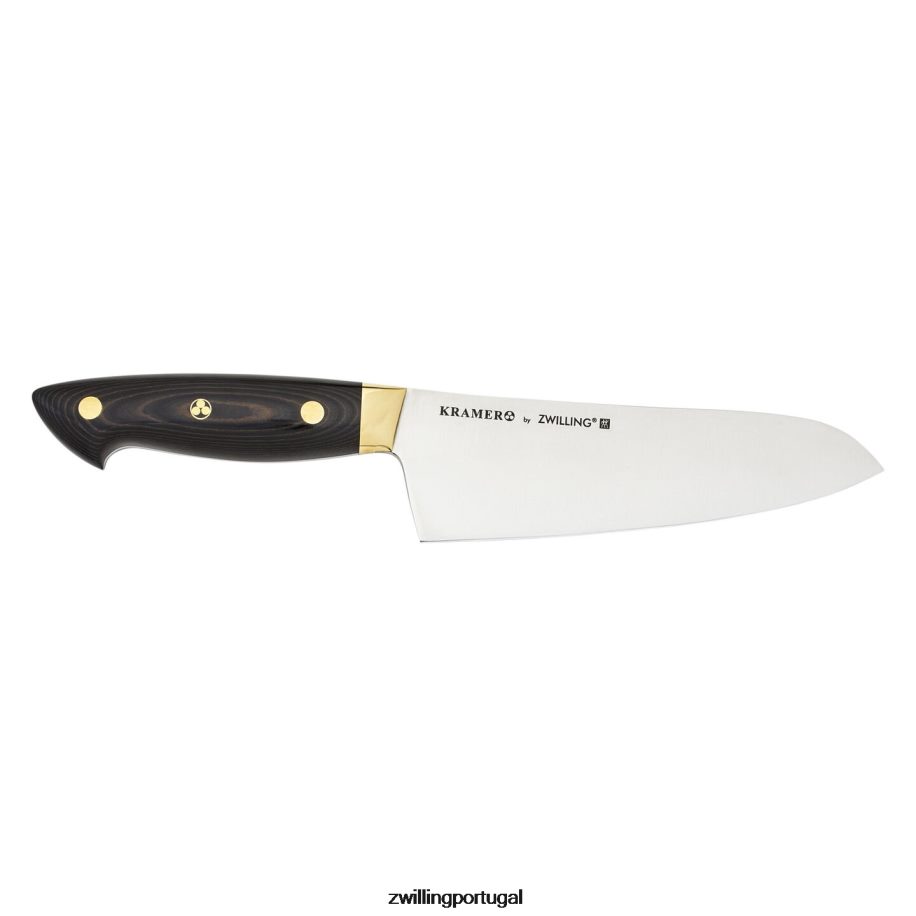 Zwilling talheres 442PVP166 bob kramer carbono 2.0 7 polegadas, santoku