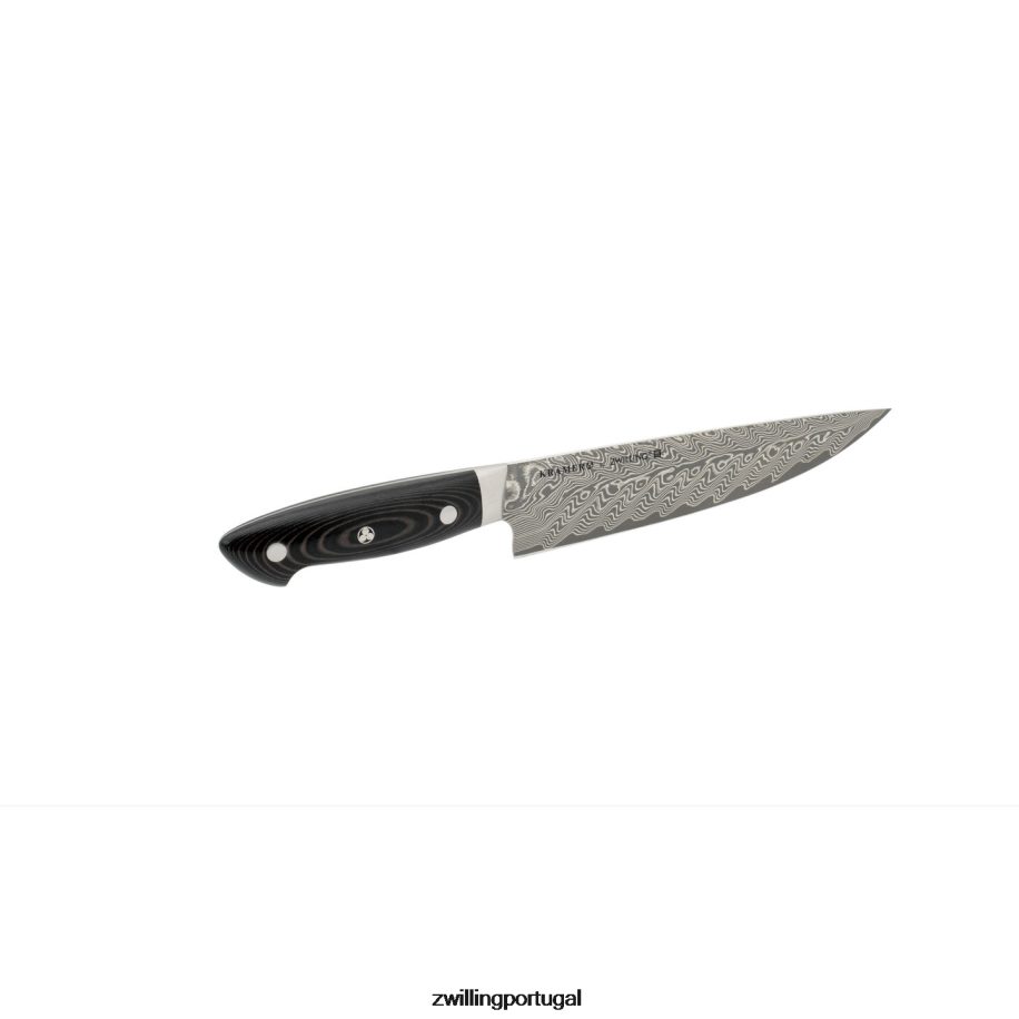 Zwilling talheres 442PVP195 kramer - coleção euroline inoxidável damasco faca de chef estreita de 8 polegadas