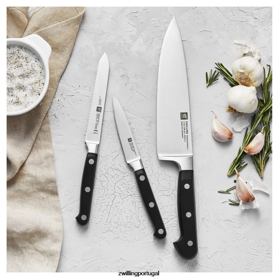Zwilling talheres 442PVP86 conjunto profissional de facas iniciais de 3 peças