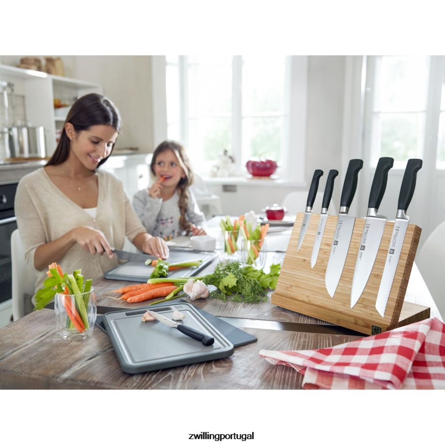 Zwilling talheres 442PVP143 quatro estrelas de 10 polegadas, faca de chef