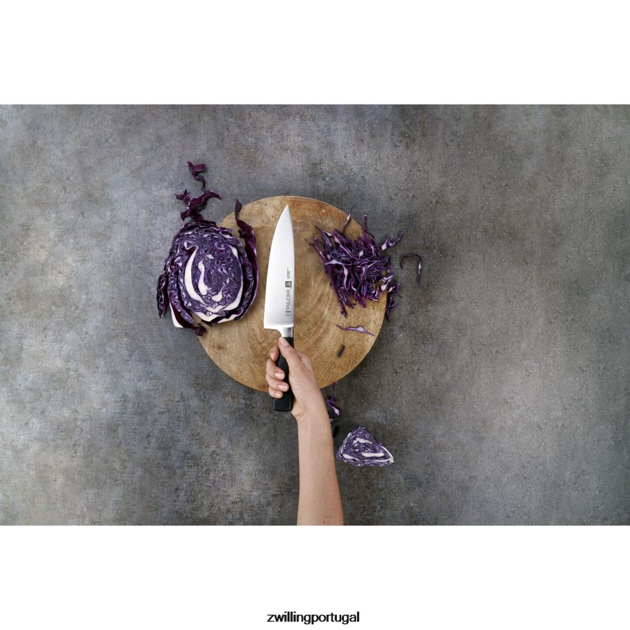 Zwilling talheres 442PVP146 conjunto de facas quatro estrelas, 2 peças, \"os itens indispensáveis\"