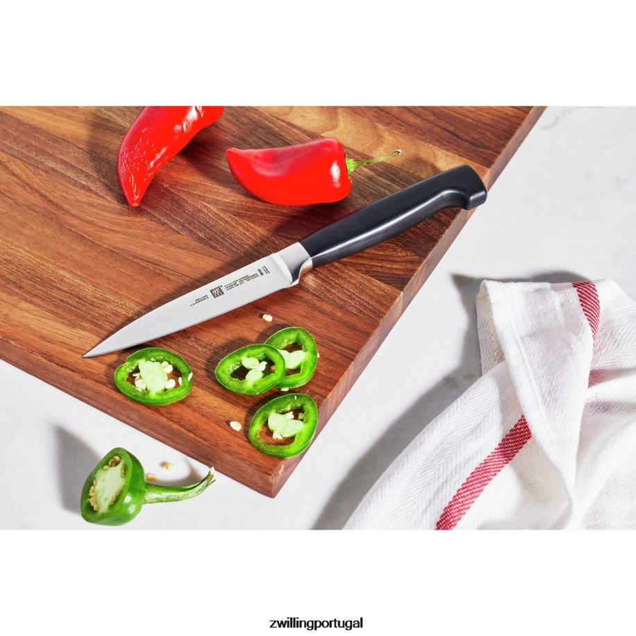 Zwilling talheres 442PVP146 conjunto de facas quatro estrelas, 2 peças, \"os itens indispensáveis\"