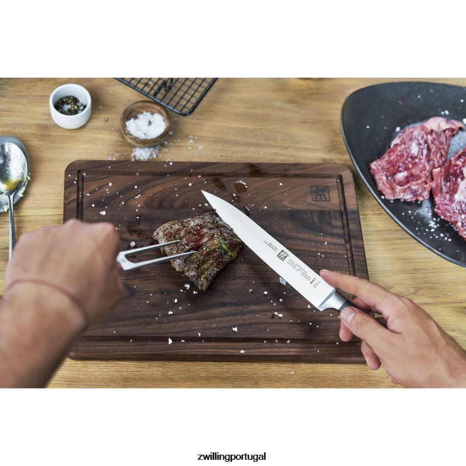 Zwilling talheres 442PVP152 quatro estrelas, 2 peças, faca de fatiar/trinchar