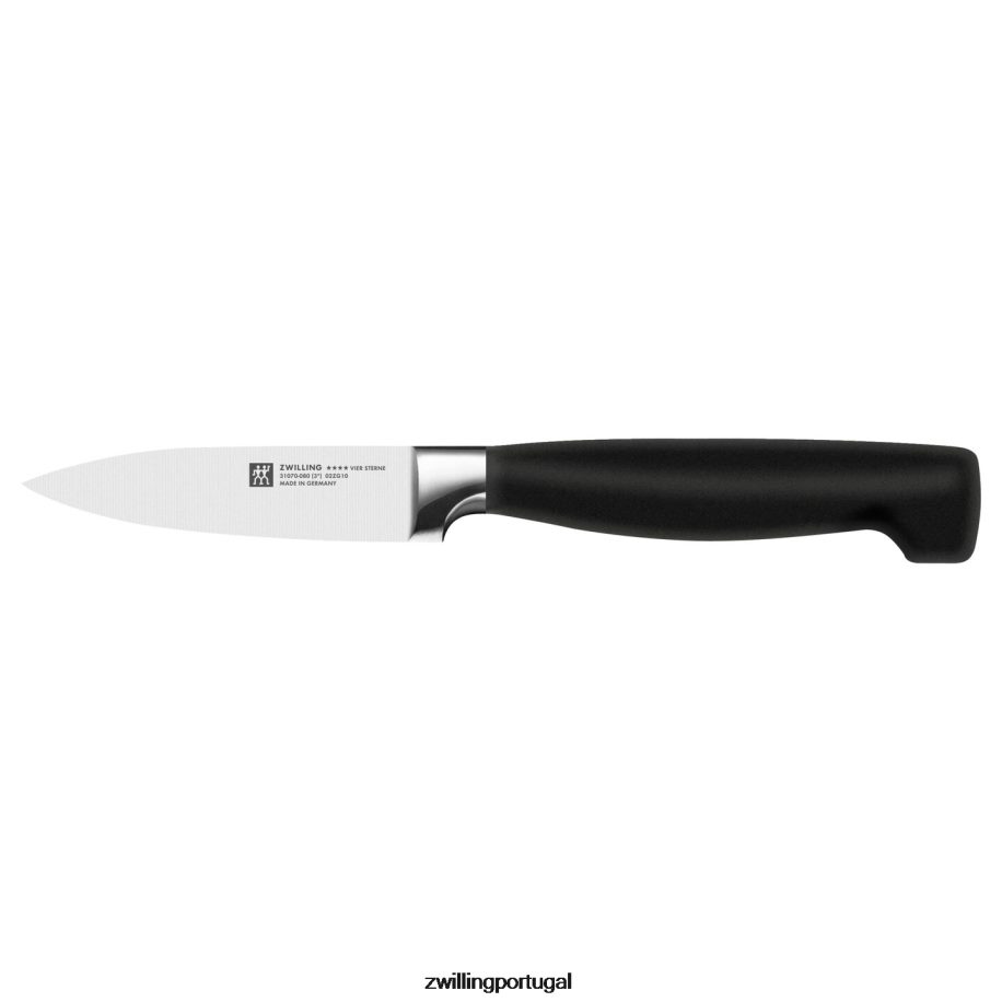 Zwilling talheres 442PVP199 quatro estrelas, 7 peças, conjunto de bloco de faca