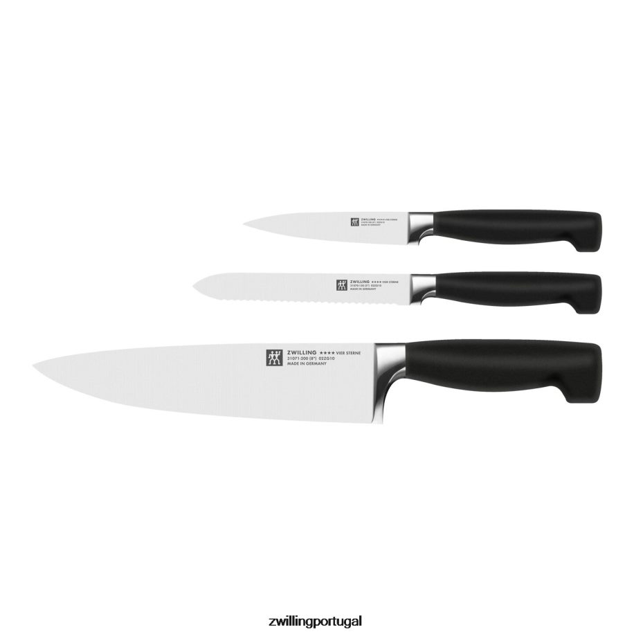 Zwilling talheres 442PVP210 quatro estrelas 3 peças, conjunto inicial