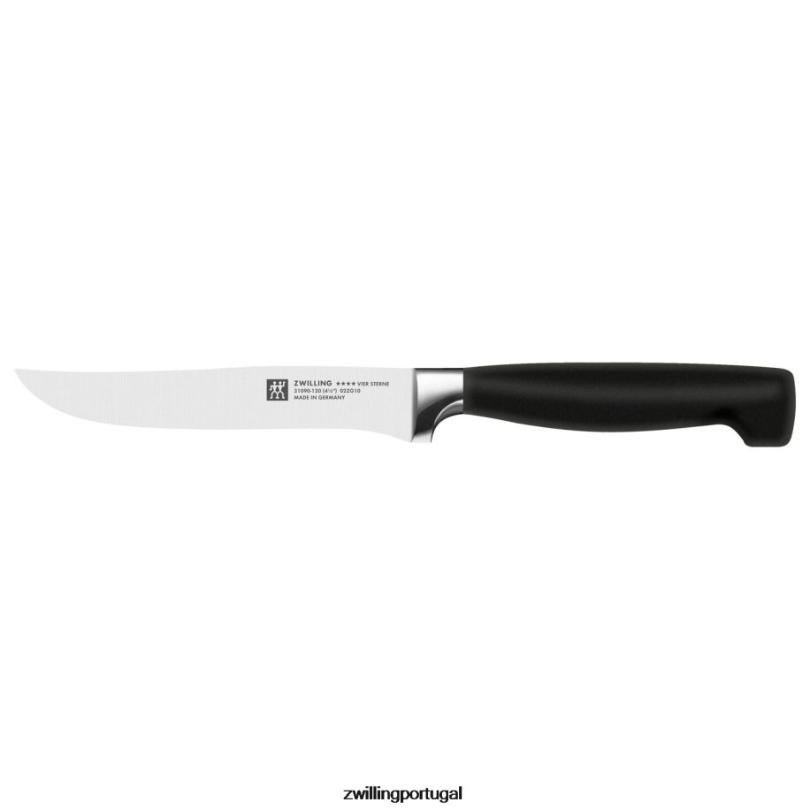 Zwilling talheres 442PVP24 quatro estrelas, 20 peças, conjunto de bloco de faca, natural