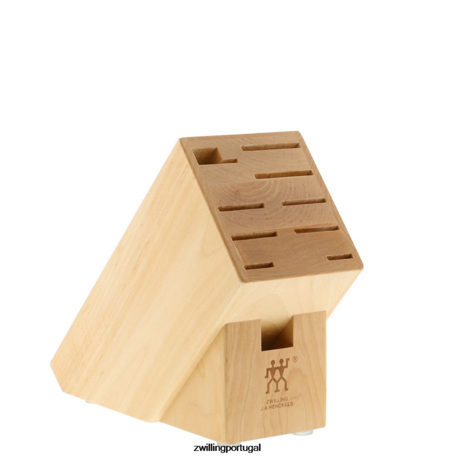 Zwilling talheres 442PVP2 quatro estrelas, 8 peças, conjunto de bloco de faca, natural