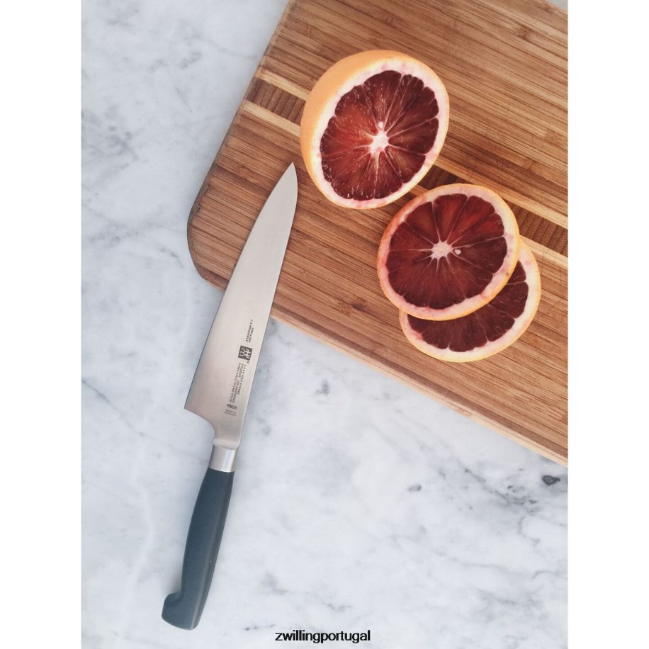 Zwilling talheres 442PVP2 quatro estrelas, 8 peças, conjunto de bloco de faca, natural