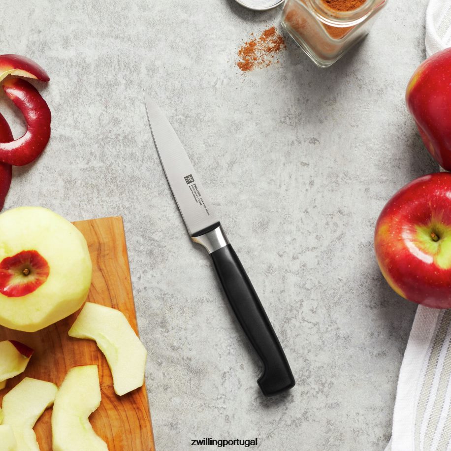 Zwilling talheres 442PVP3 faca de descascar quatro estrelas de 4 polegadas