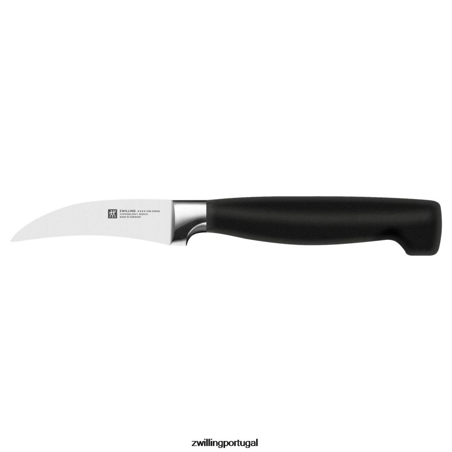 Zwilling talheres 442PVP413 quatro estrelas de 2,75 polegadas, faca de descascar