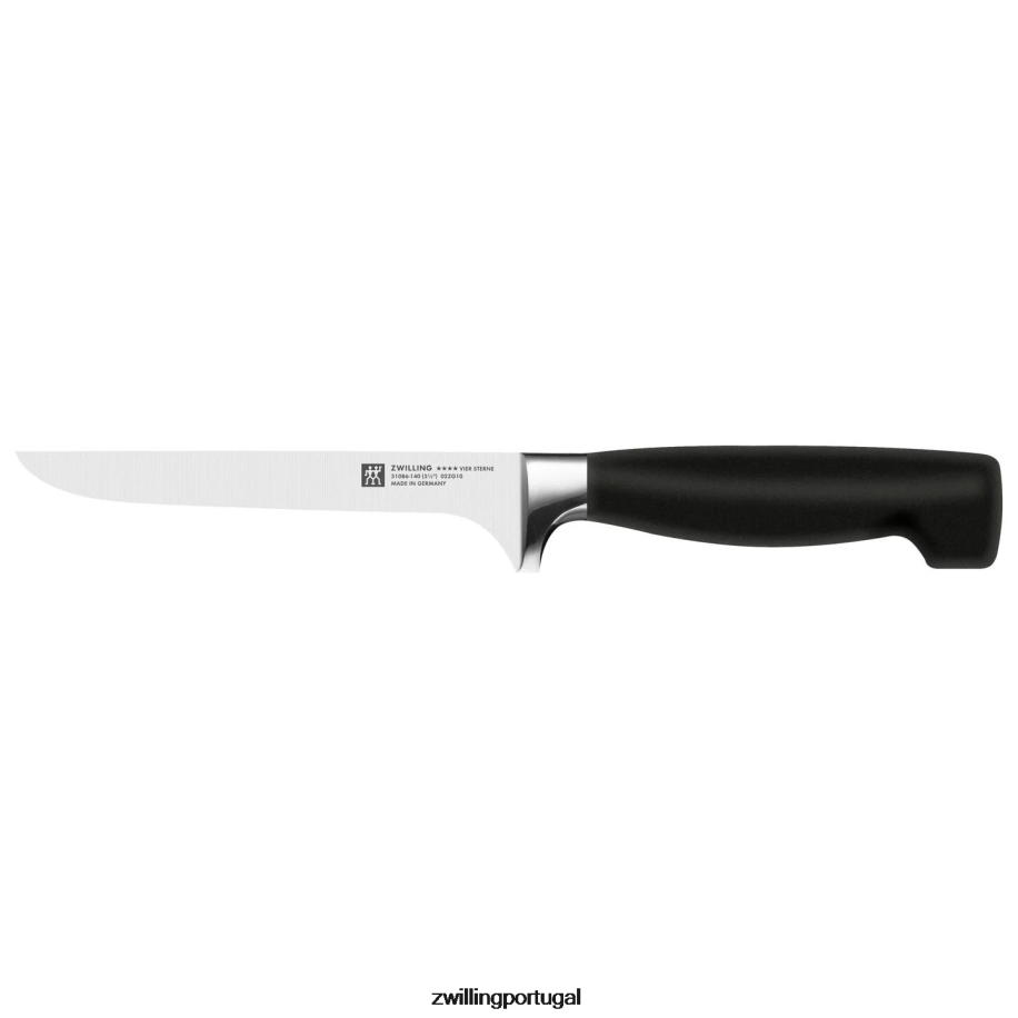 Zwilling talheres 442PVP79 faca de desossar flexível de quatro estrelas de 5,5 polegadas