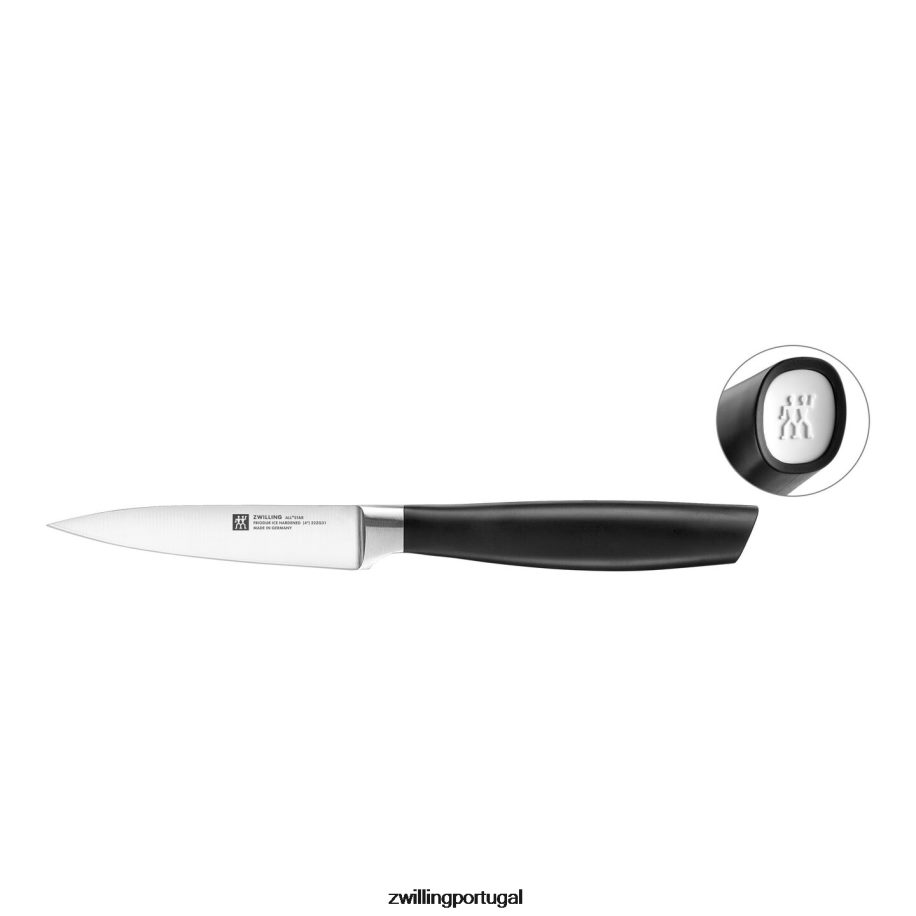 Zwilling talheres 442PVP312 all * star de 4 polegadas, faca, branca