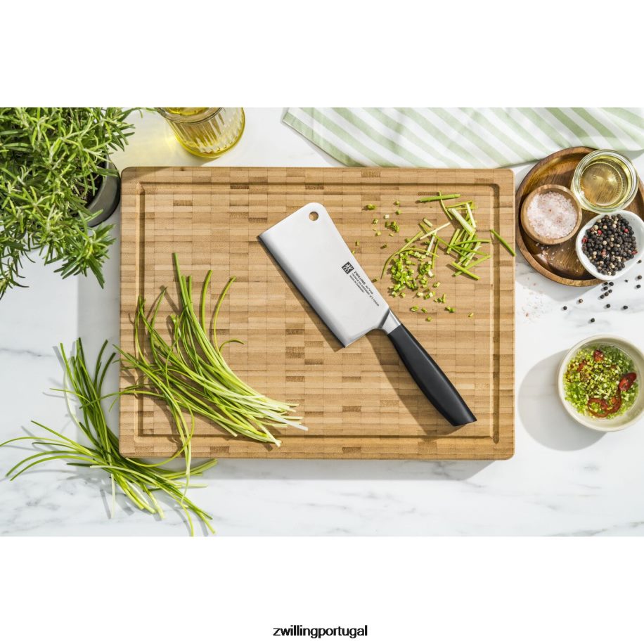 Zwilling talheres 442PVP319 all * star de 6 polegadas, cutelo, preto fosco