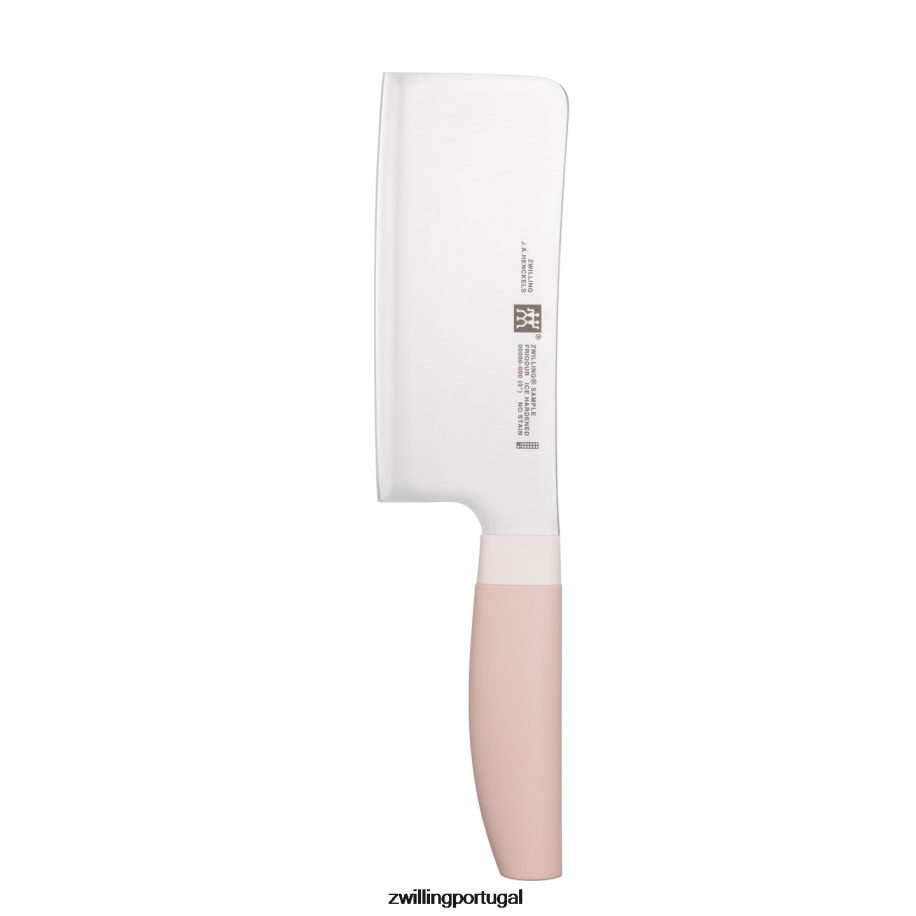 Zwilling talheres 442PVP118 agora com 7 peças, conjunto de bloco de faca, rosa