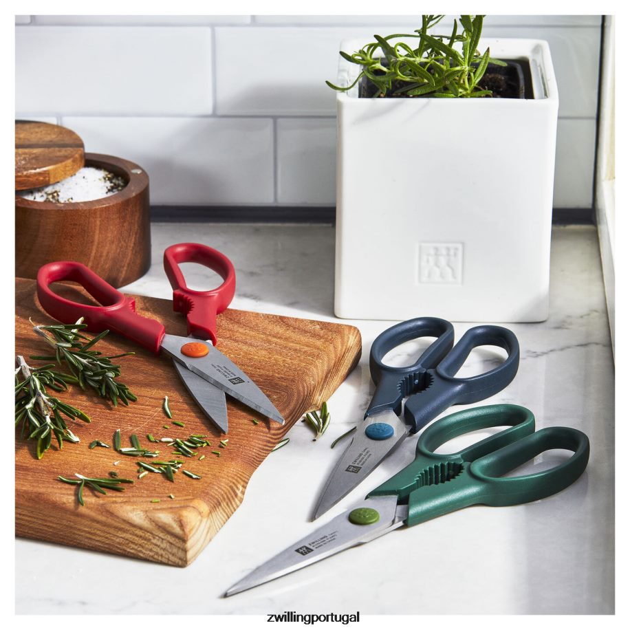 Zwilling talheres 442PVP362 tesouras e tesouras 3 peças, conjunto de tesouras agora