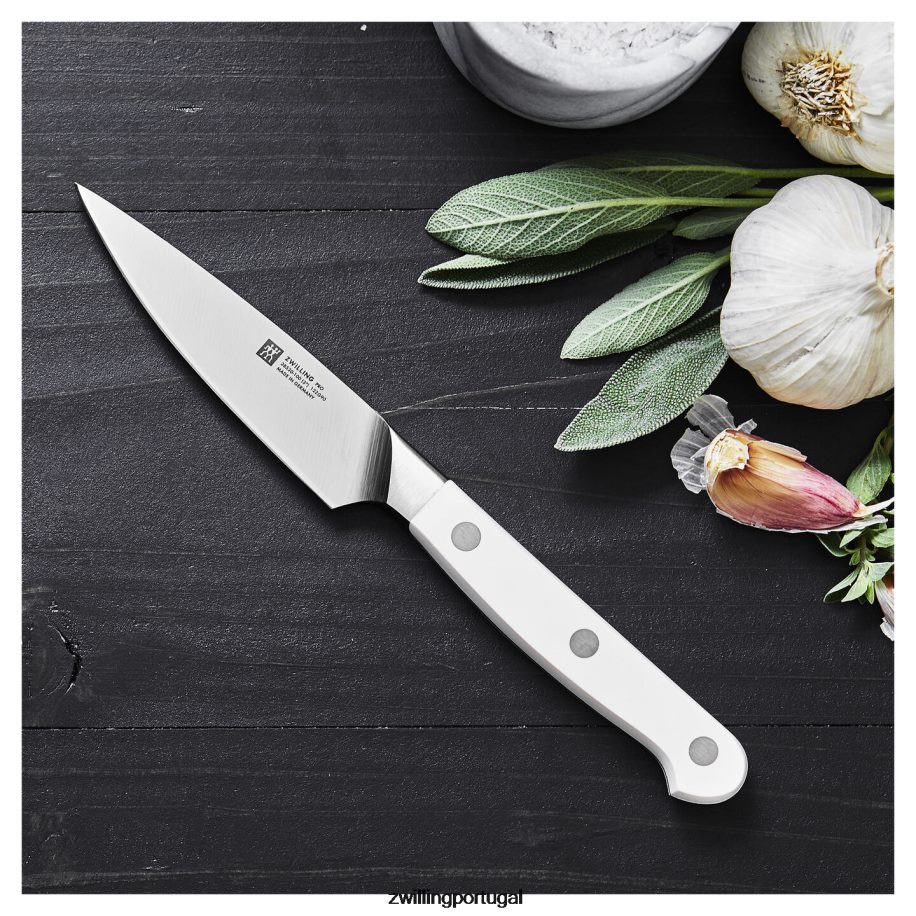Zwilling talheres 442PVP153 pro le blanc faca de descascar de 4 polegadas