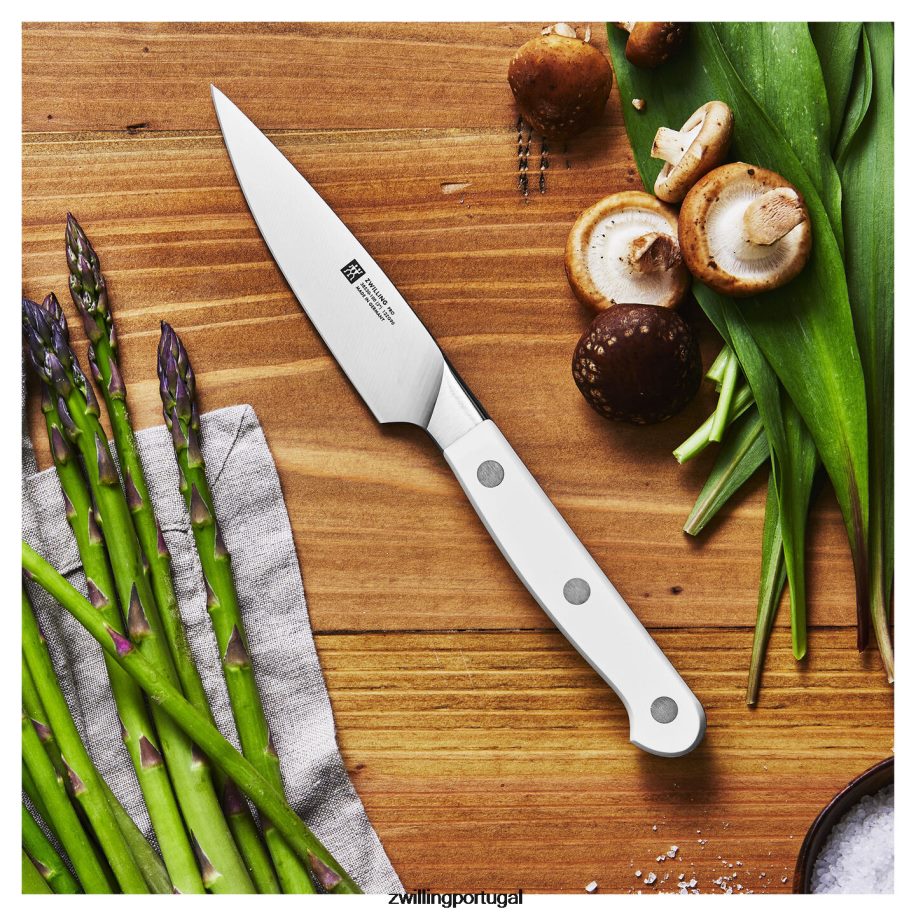 Zwilling talheres 442PVP153 pro le blanc faca de descascar de 4 polegadas