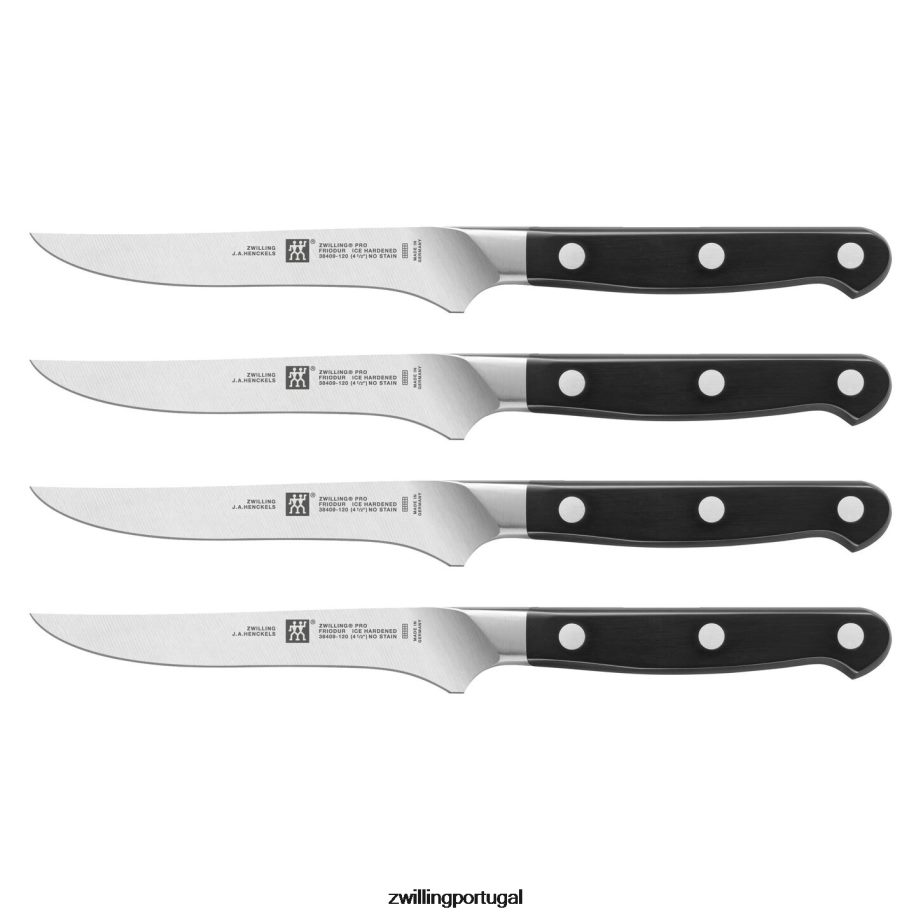 Zwilling talheres 442PVP18 pro 4 peças, conjunto de faca de bife
