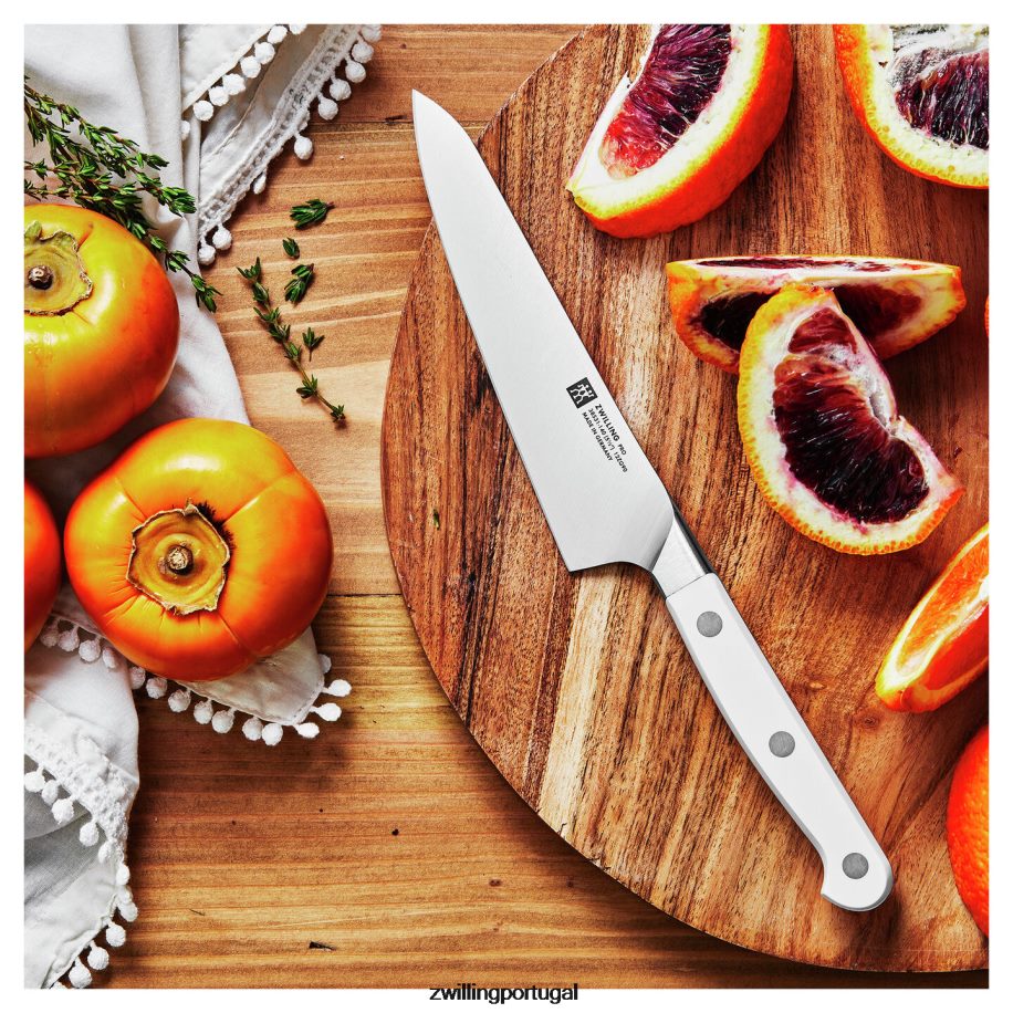 Zwilling talheres 442PVP208 faca de preparação de borda fina pro le blanc de 5,5 polegadas, borda fina