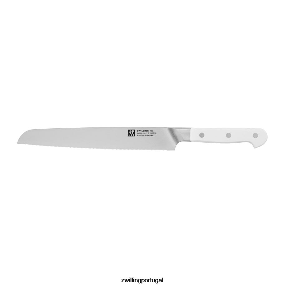 Zwilling talheres 442PVP230 pro le blanc faca de pão de 9 polegadas
