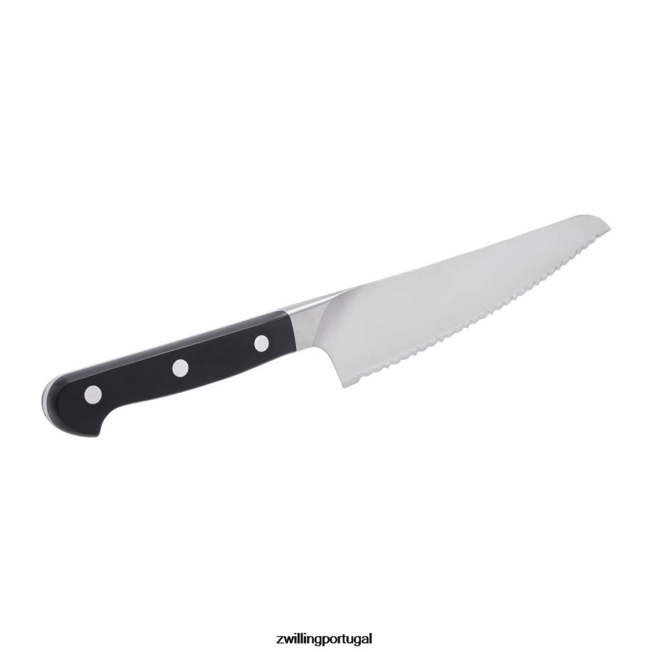 Zwilling talheres 442PVP387 faca de pão deli profissional de 7 polegadas, borda serrilhada