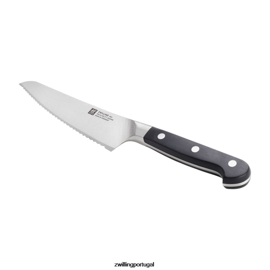 Zwilling talheres 442PVP387 faca de pão deli profissional de 7 polegadas, borda serrilhada