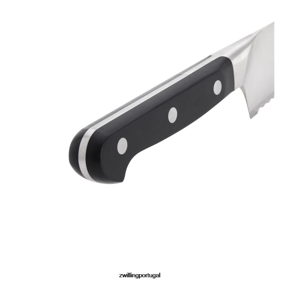 Zwilling talheres 442PVP387 faca de pão deli profissional de 7 polegadas, borda serrilhada