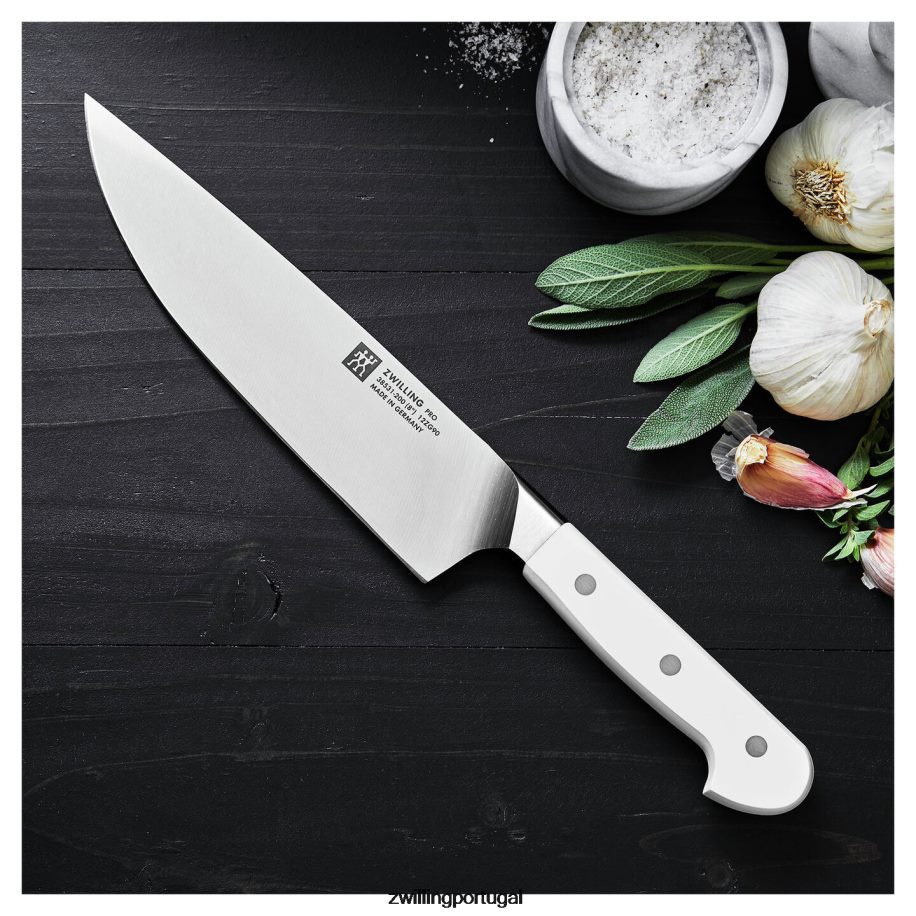 Zwilling talheres 442PVP72 pro le blanc de 8 polegadas, faca de chef