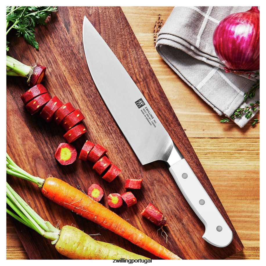 Zwilling talheres 442PVP72 pro le blanc de 8 polegadas, faca de chef