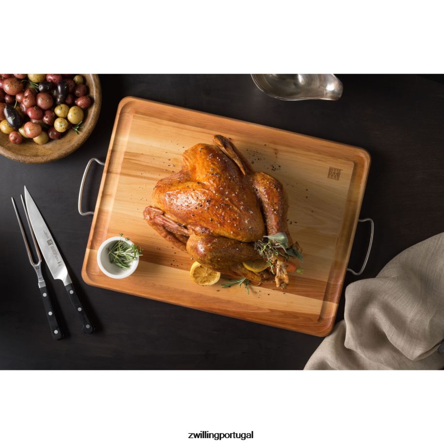 Zwilling talheres 442PVP77 pro 2 peças, conjunto de garfo e faca de trinchar